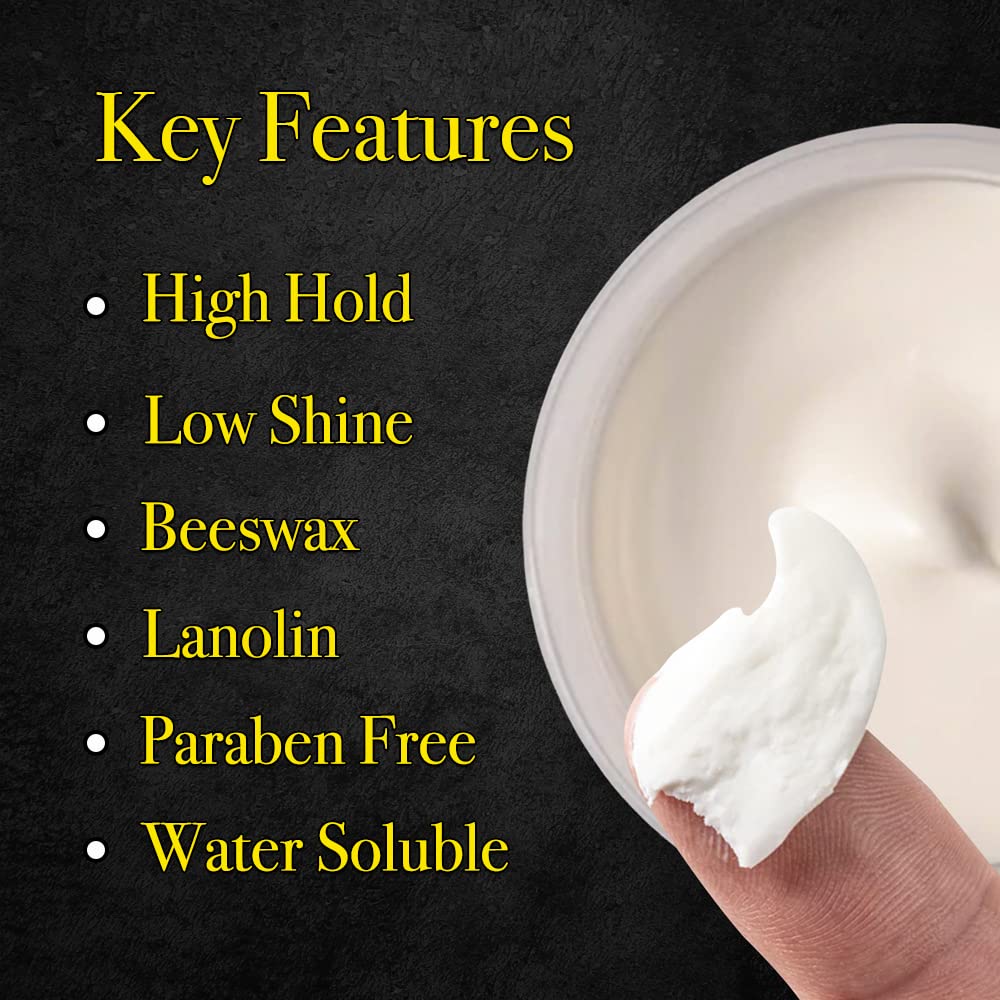 Pete & Pedro Hair Putty textured styling for matte looks.