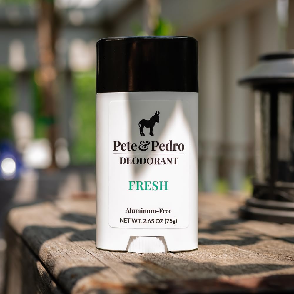  Pete & Pedro FRESH stain-free formula prevents pit marks on clothes during wear.