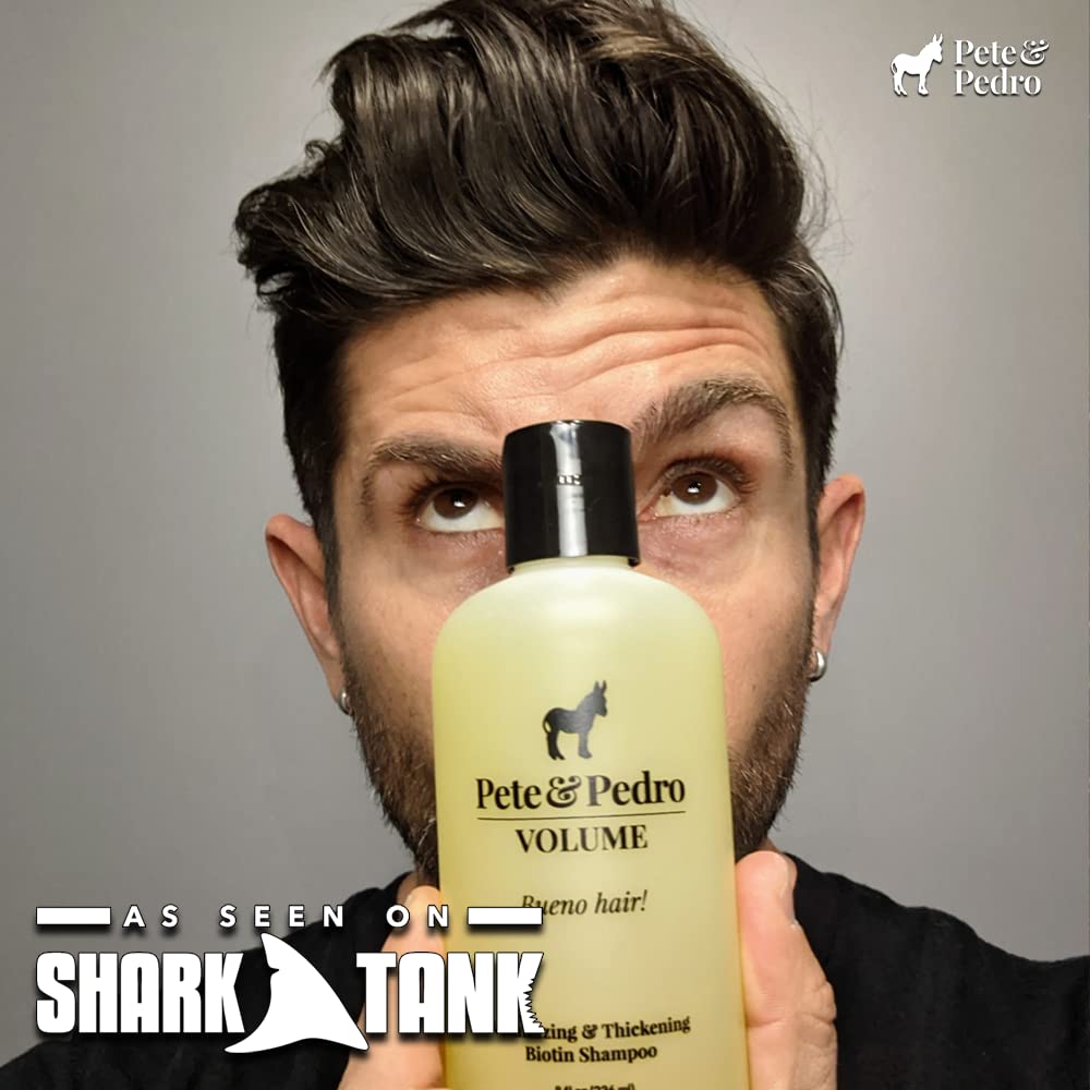 Pete & Pedro Volume Shampoo for daily use ideal for fine or thinning hair