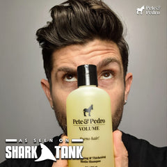 Pete & Pedro Volume Shampoo for daily use ideal for fine or thinning hair