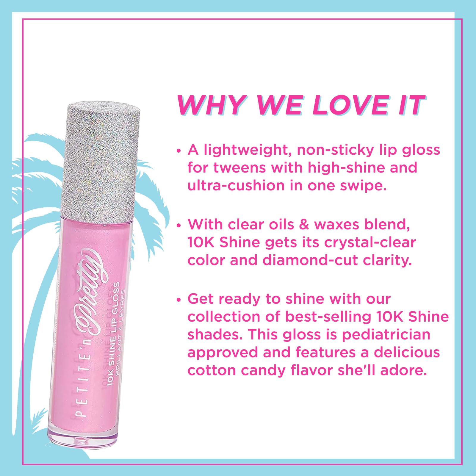 Petite 'N Pretty aplicador doe foot facilita aplicación precisa en labios