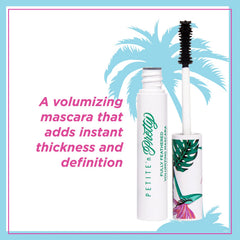 Petite 'N Pretty Fully Feathered Mascara cap highlights travel-friendly, age-appropriate packaging for tweens.