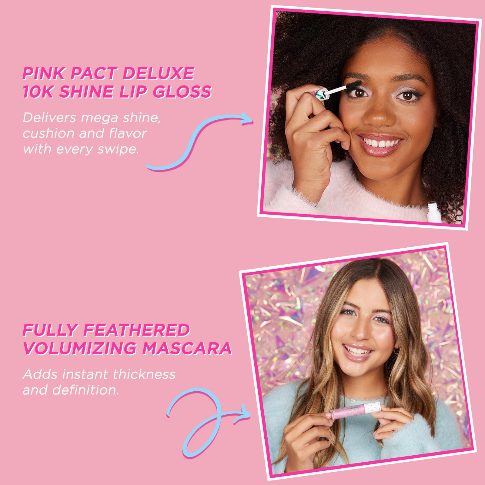 Petite 'N Pretty Glow Basics kid-friendly packaging design