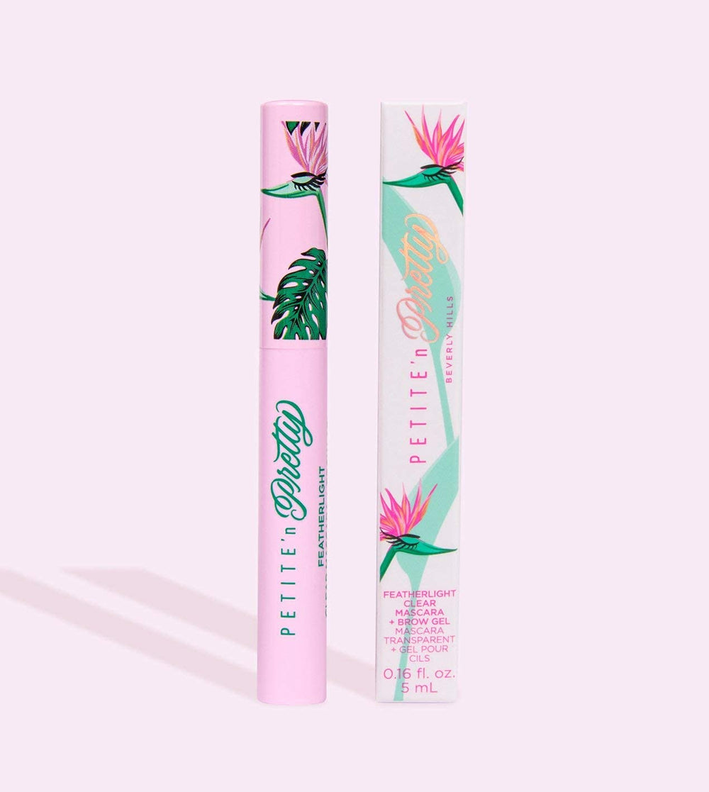 Petite 'N Pretty TikTok-inspired featherweight finish on transparent mascara.