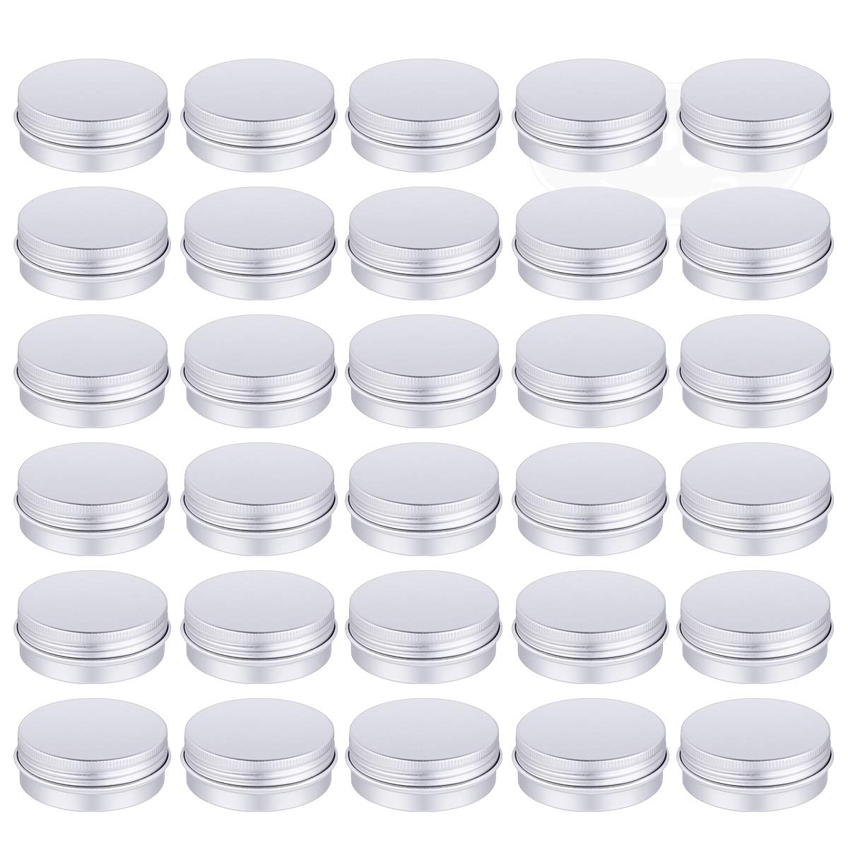 Petutu lip balm tin 1oz with screw-top lid enables mess-free application.