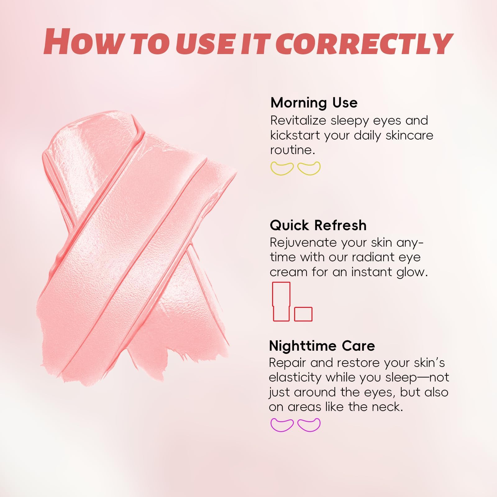 Peunitory Eye Balm Stick brightening micro-minerals for instant glow