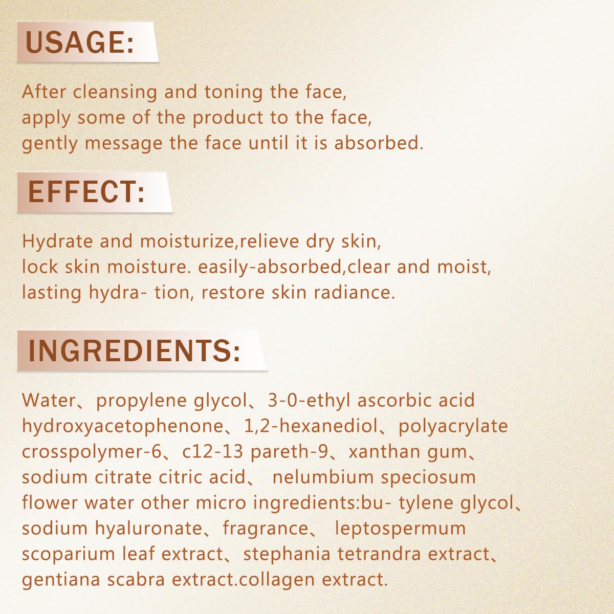 Peunitory Vitamin C Serum suitable for all skin types with soothing botanicals.