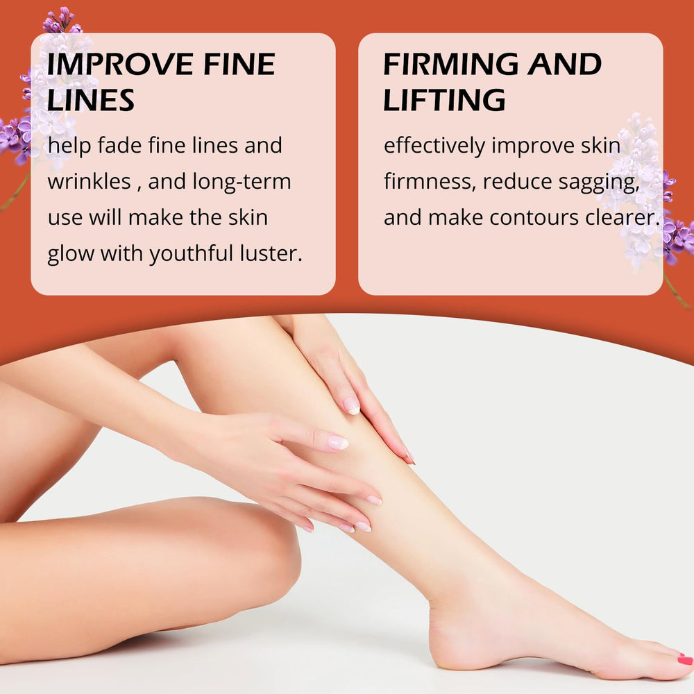 Pewatul Body Firming Oil texture on skin shows silky, non-greasy finish