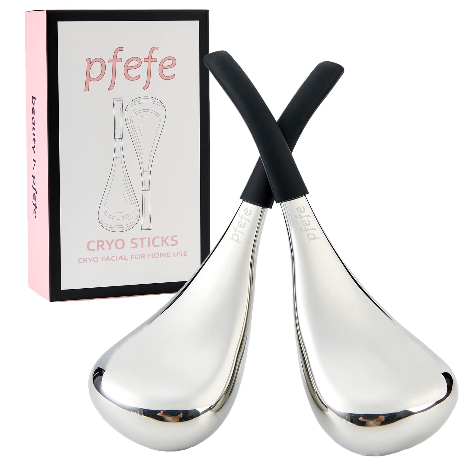 pfefe Ice Globes face cryo sticks for cooling massage and refreshed look
