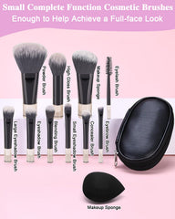 PGRODE foundation brush for smooth, even complexion application on the move.