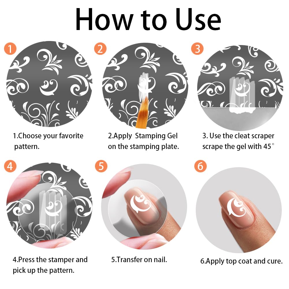 PH PandaHall stamping plate in use illustrating easy transfer technique