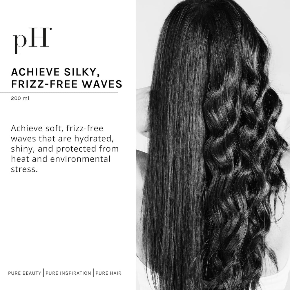 pH PURE HAIR Sea Salt Spray for all hair types boosts body without heaviness.