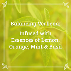 Pharmacopia Verbena lotion texture closeup shows creamy, velvety skin feel.