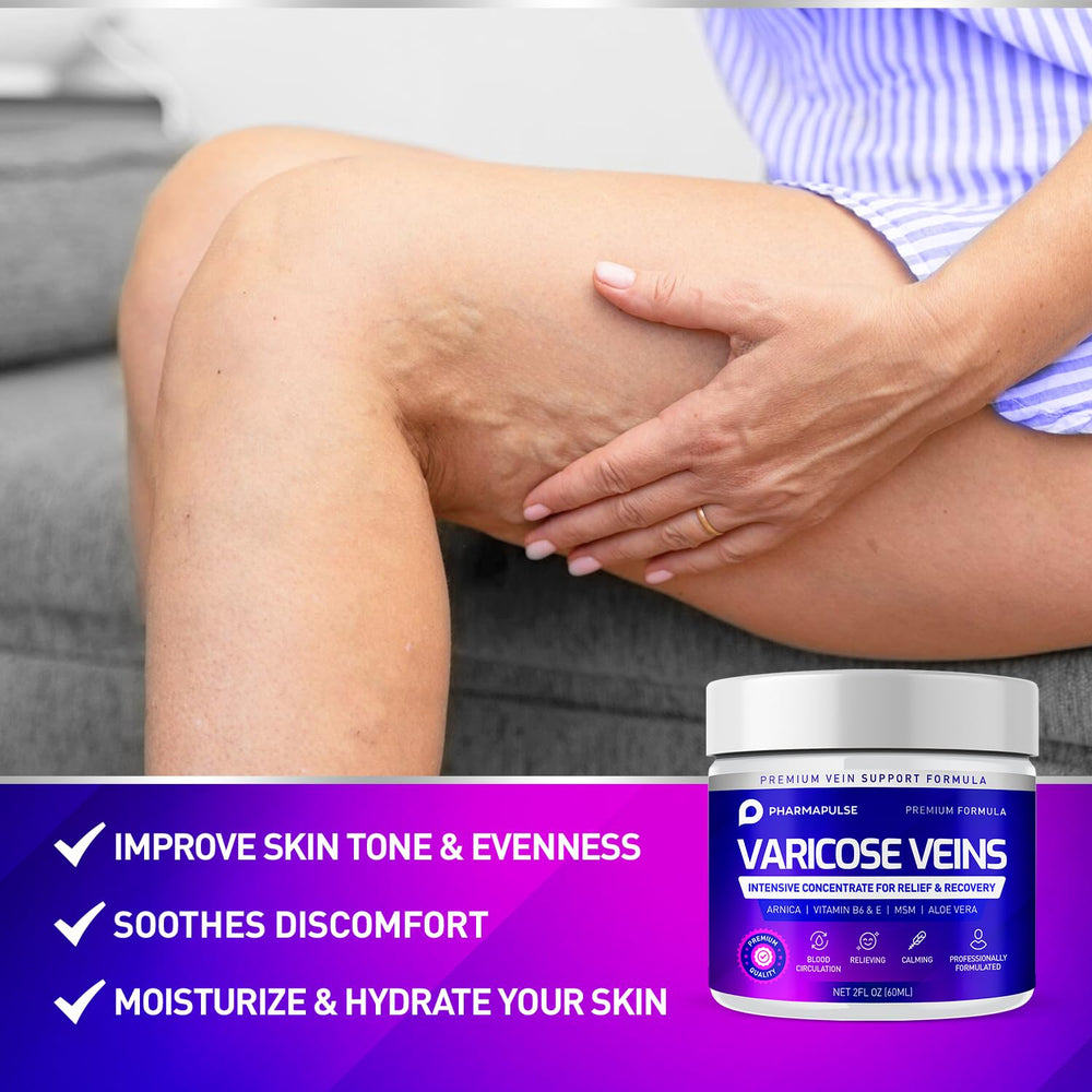 Pharmapulse Leg Comfort Cream soft-skin-appearance helps smooth texture and even tone.