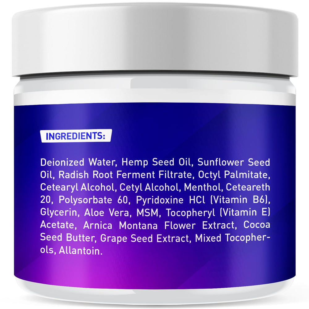 Pharmapulse Leg Comfort Cream tube-closeup highlights premium quality and care in every jar.