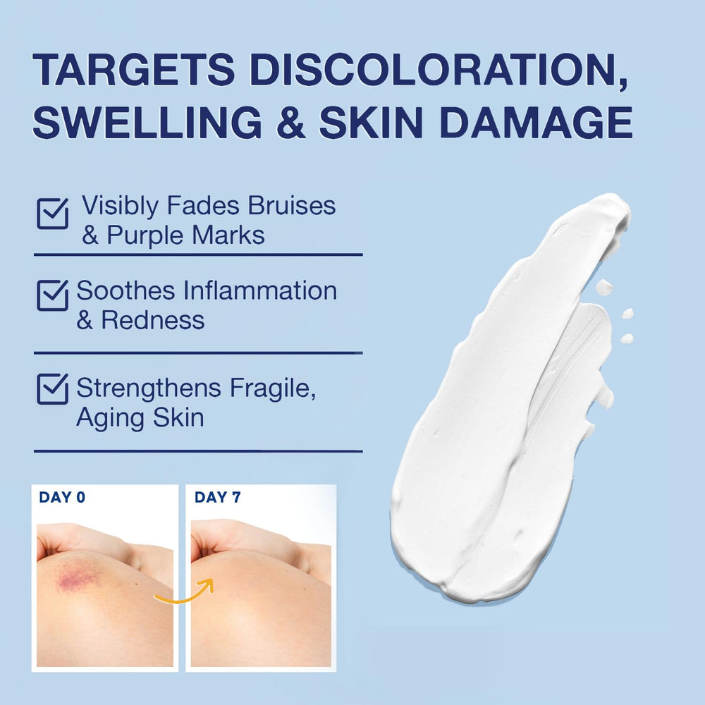 PHARMBANNER Arnica Bruise Cream closeup—coconut oil and shea butter for hydration
