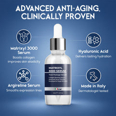 Pharmlitalia Hyaluronic Acid serum drops deliver deep hydration for plump, refreshed skin.