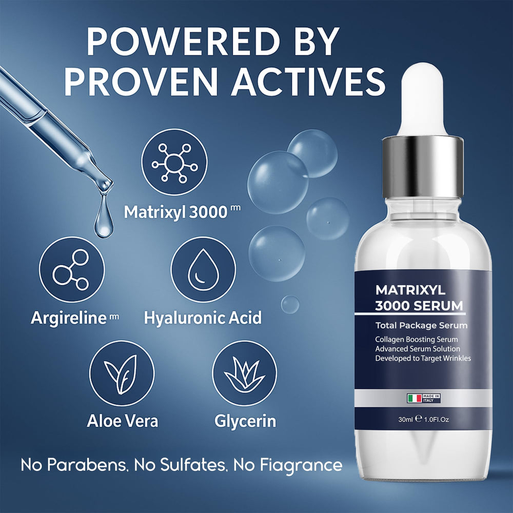 Pharmlitalia serum-packaging-closeup highlights premium formulation for daily anti-aging care.
