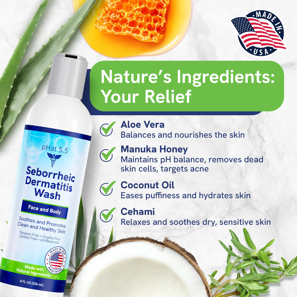 pHat 5.5 natural ingredients Aloe Vera highlight soothing botanicals for calm skin