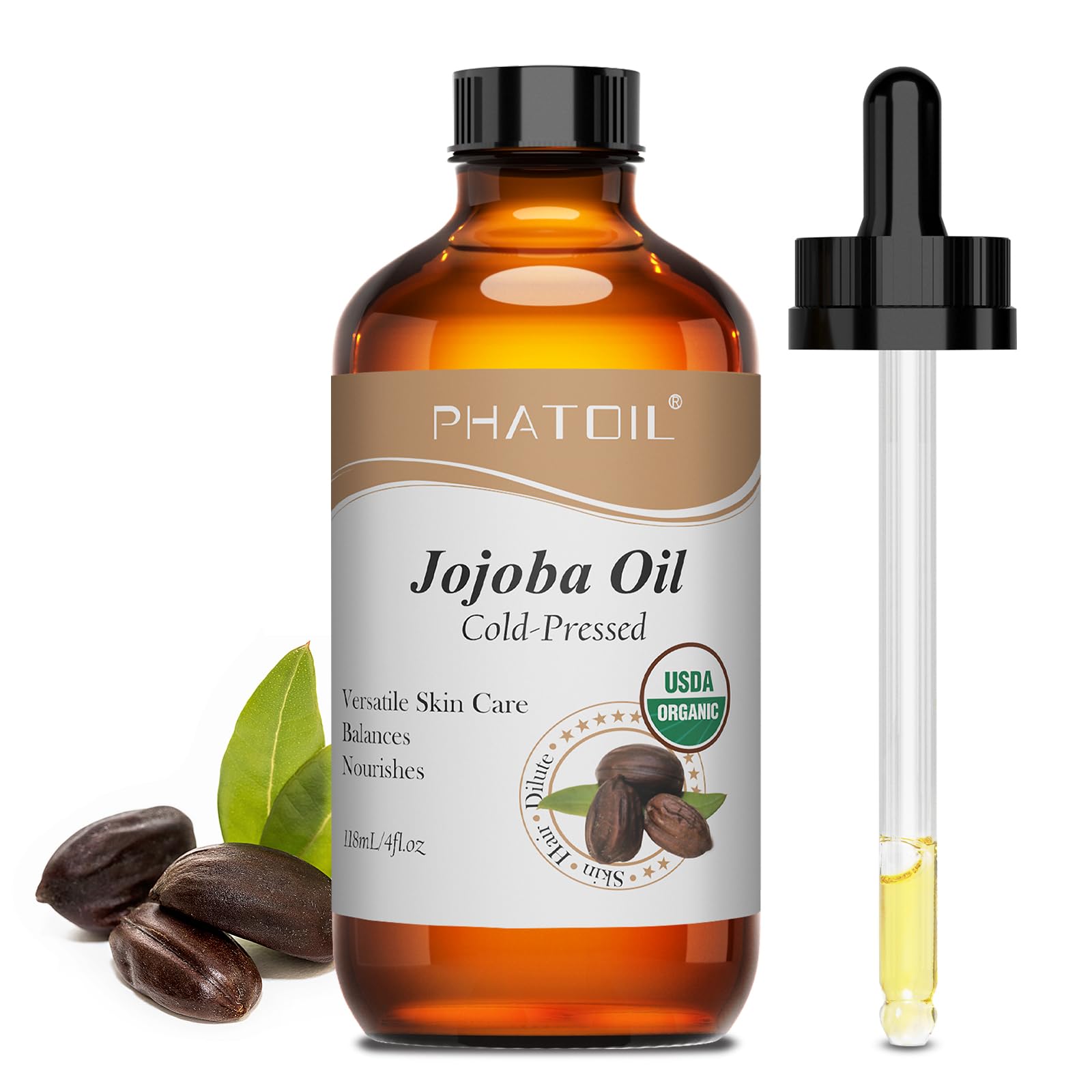 PHATOIL Jojoba Oil integrated into daily skincare routines for face, body, and nails