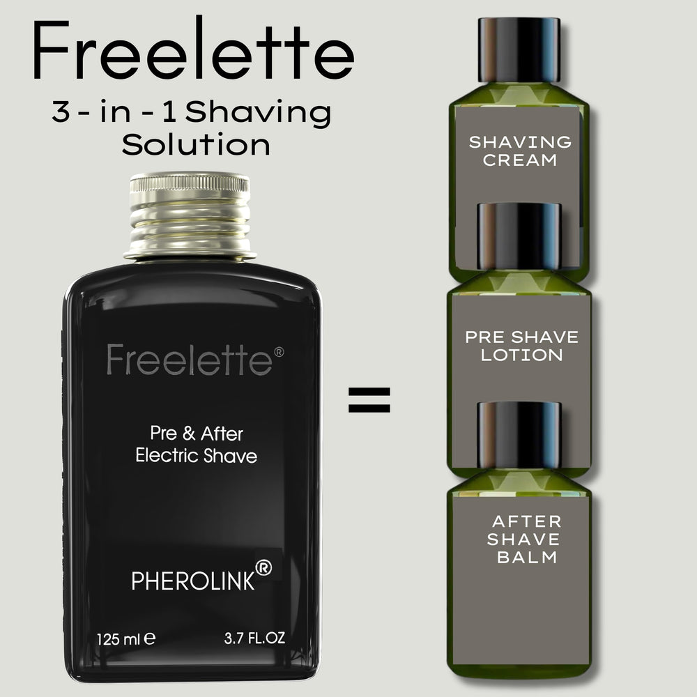Pherolink Freelette texture closeup highlights smooth, non-greasy absorption