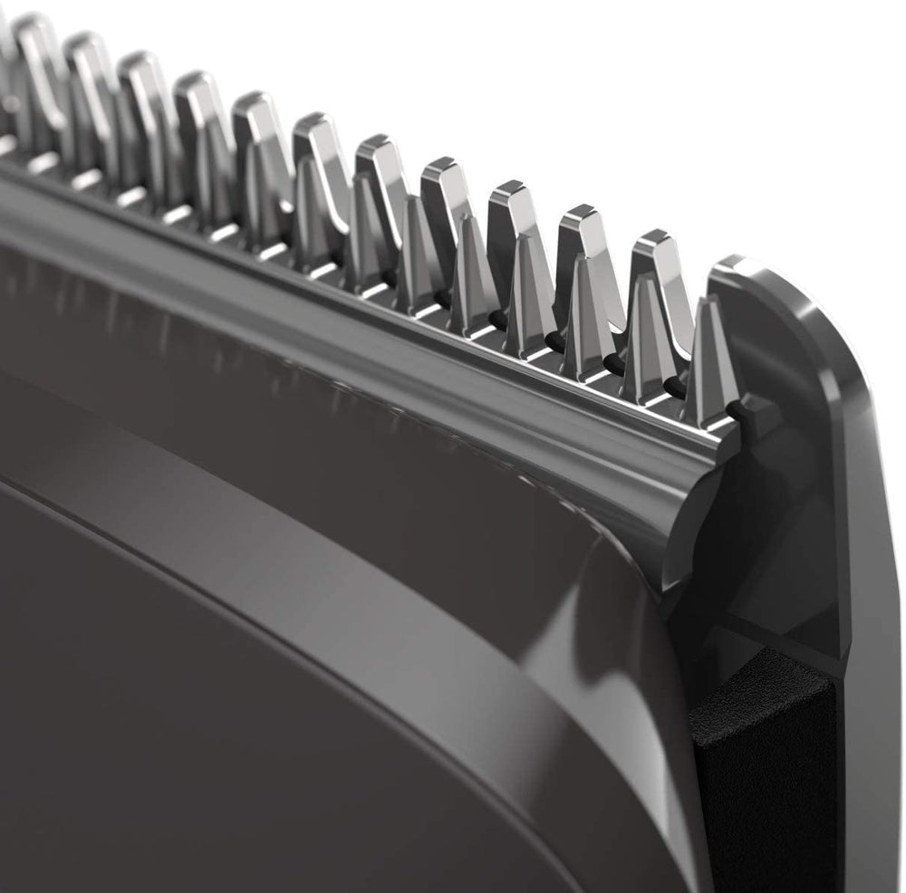 Philips Norelco beard trimming guards offering adjustable length options for styled facial hair