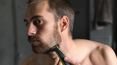 Philips OneBlade body-trim 3mm guide for even, comfortable body grooming.