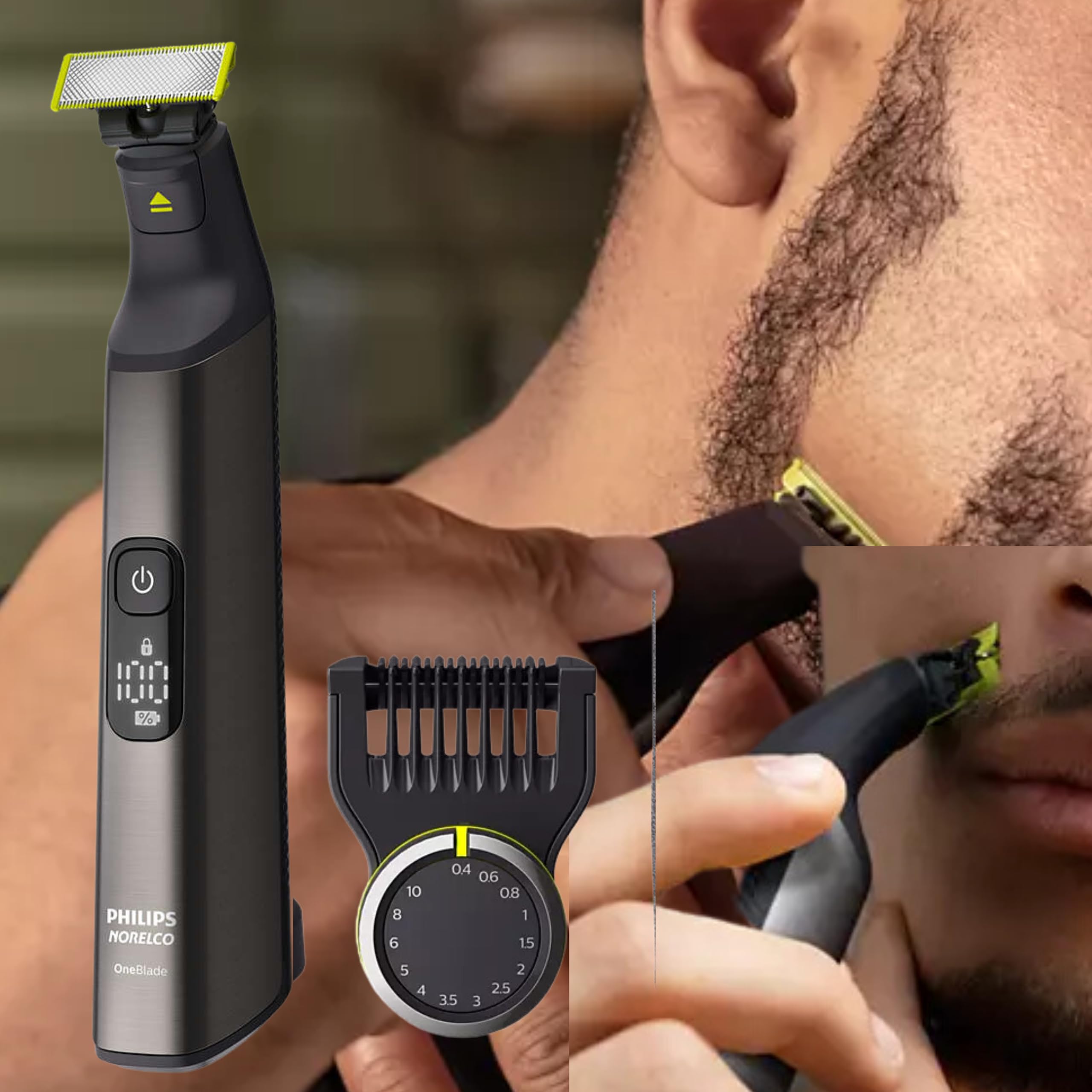 Philips OneBlade Body Kit ready for travel and everyday grooming routines