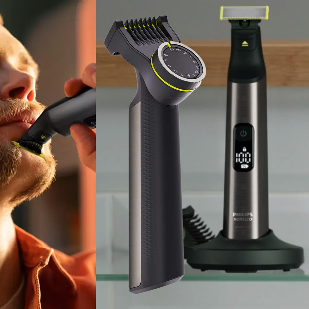 Philips OneBlade Pro edge blade enables precise line work for clean edges