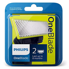 Philips OneBlade QP220/50 dual-sided blade enabling precise lines and quick trims.