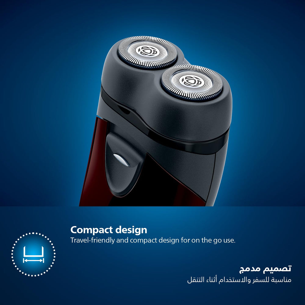 Philips PQ206 included cleaning brush and protective cap