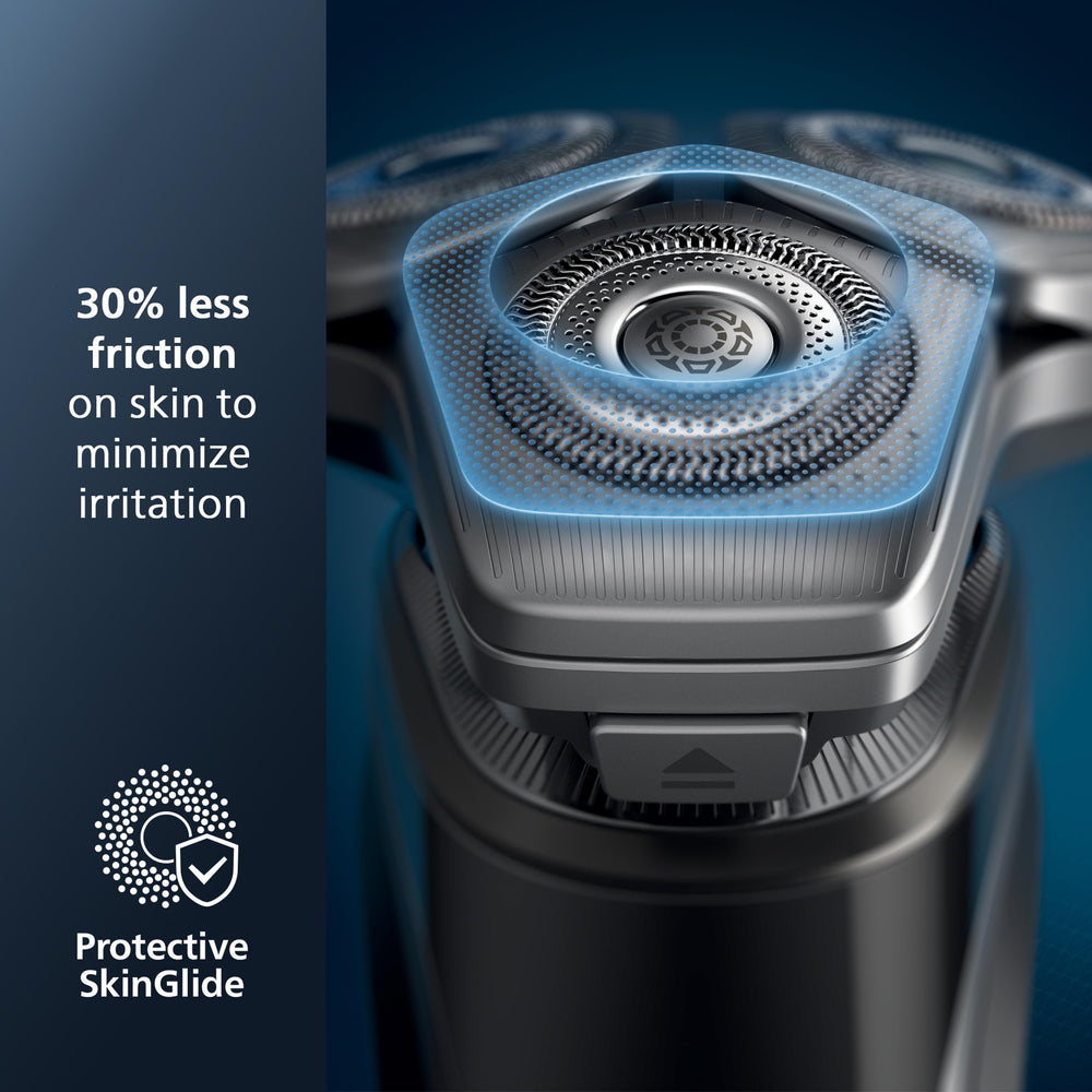Philips Series 9000 travel case included for secure edge on the go