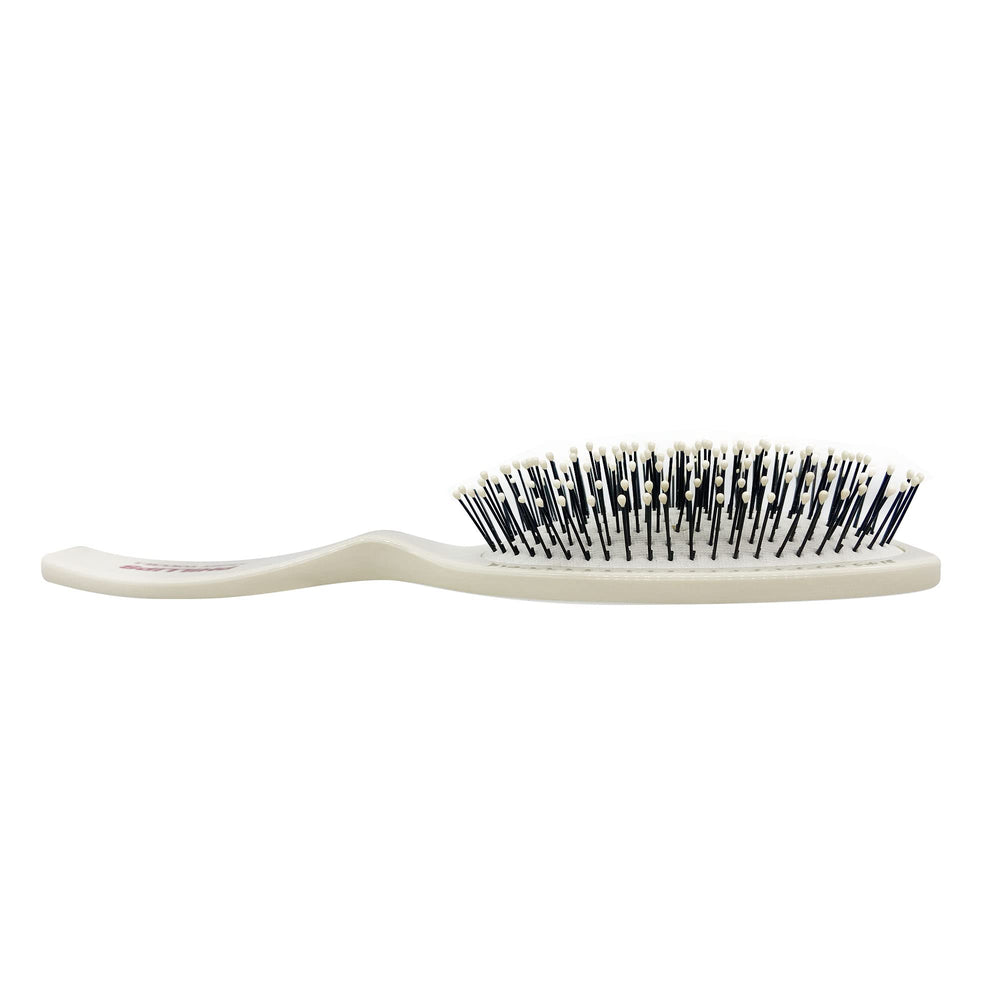 Phillips Brush Co contoured handle supports comfortable styling sessions.