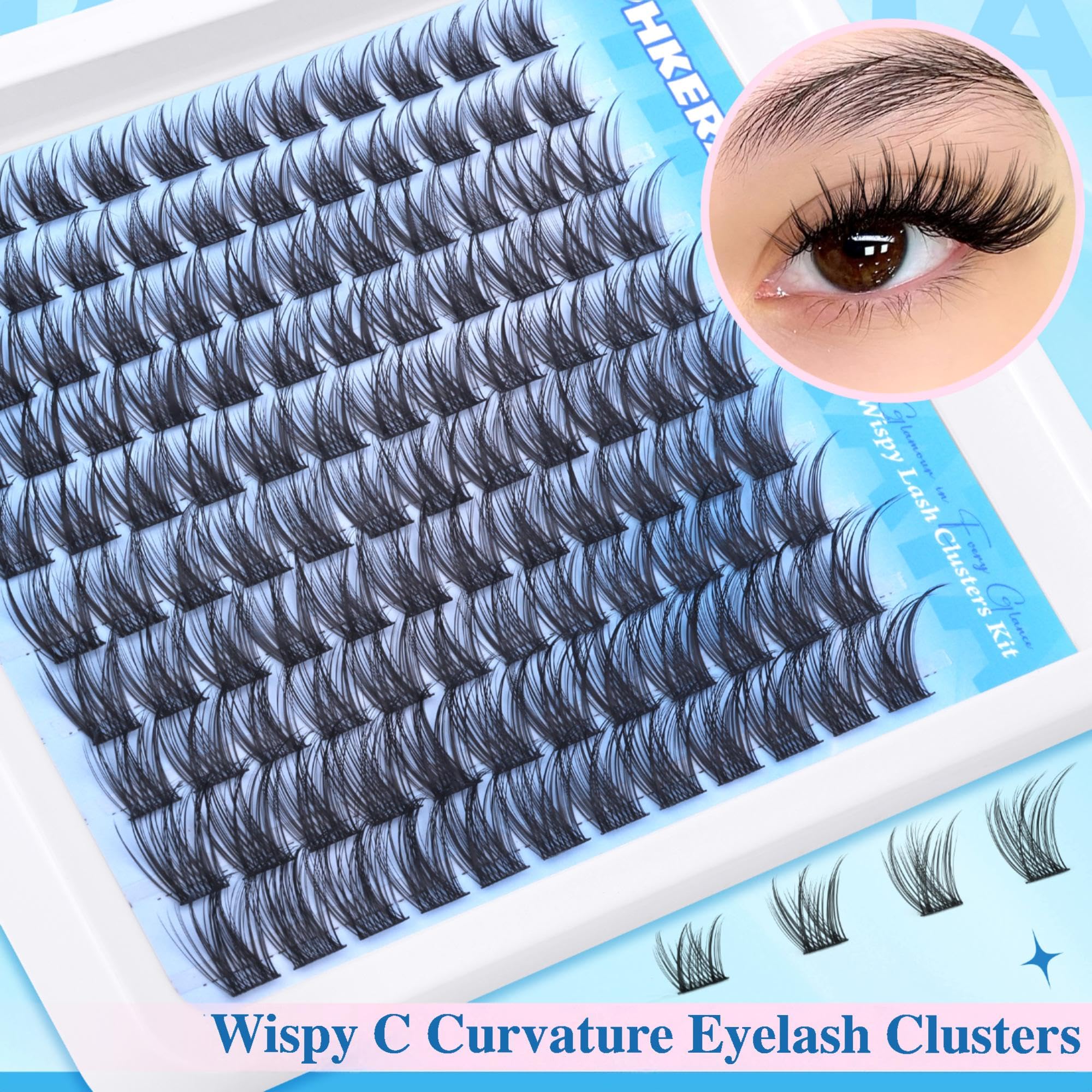 PHKERATA ultra-thin lash band for comfortable wear and quick application