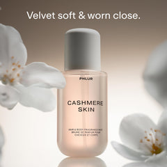 PHLUR Cashmere Skin Mist application demonstrates easy spritz for layering scent rituals