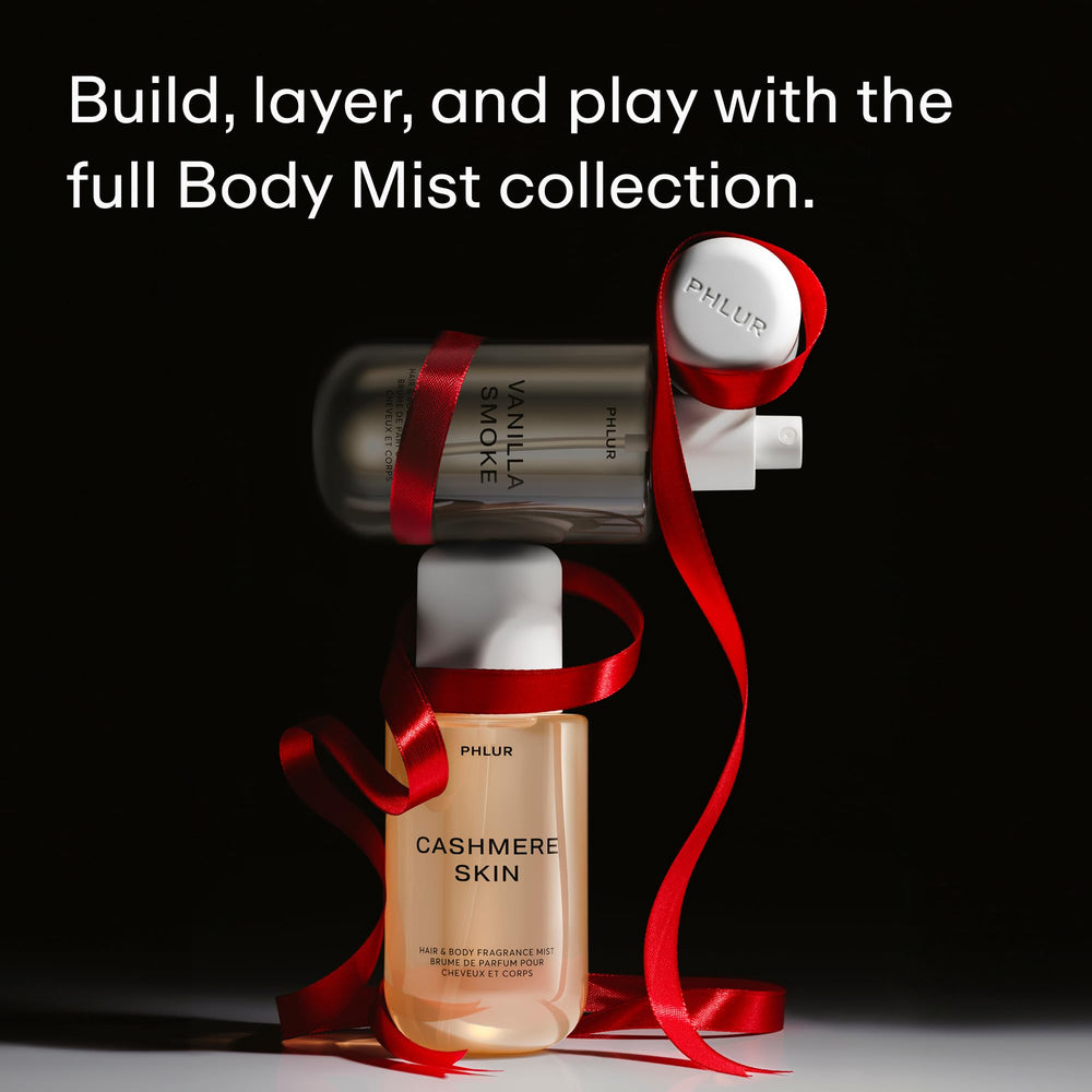 PHLUR Cashmere Skin Mist ingredients transparency communicates mindful formulation