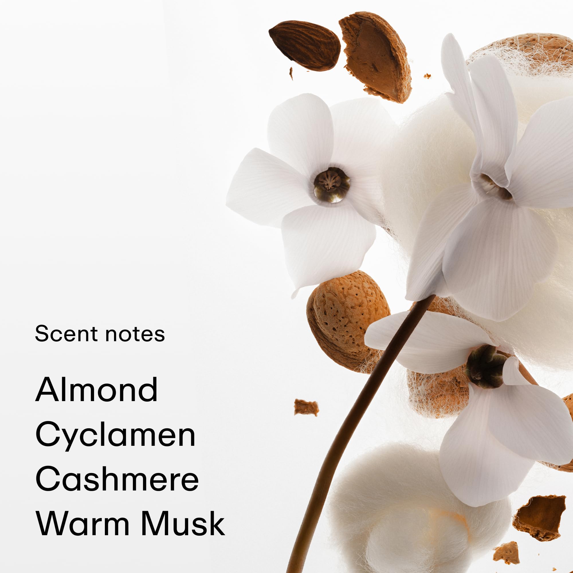 PHLUR Cashmere Skin Mist top-notes highlight almond and cashmere warmth for near-skin aroma