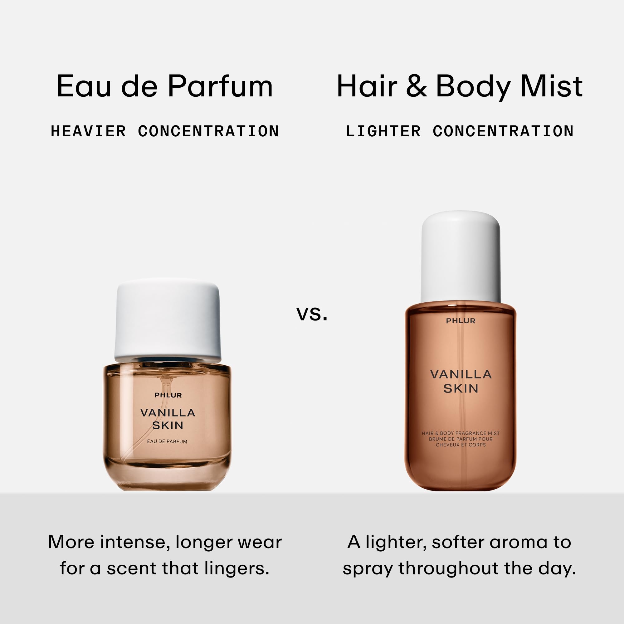 PHLUR Dragon Fruit Hair & Body Mist application demonstrates versatile use.