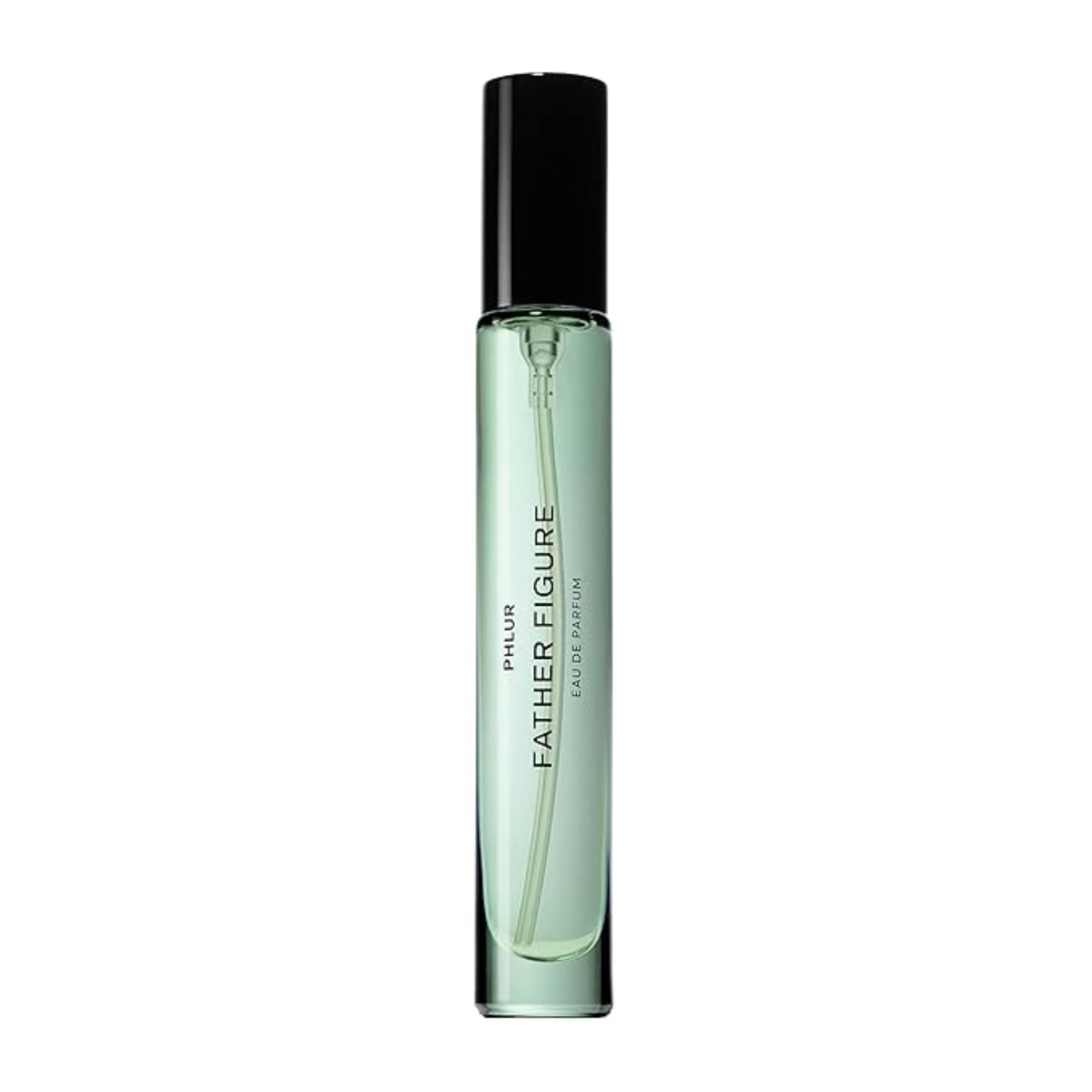 PHLUR Father Figure travel-size bottle-front view for convenient on-the-go fragrance