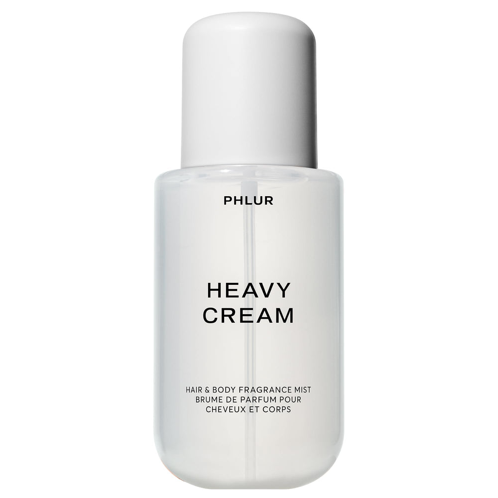 PHLUR Heavy Cream Body Mist bottle for all-over refresh and layering.
