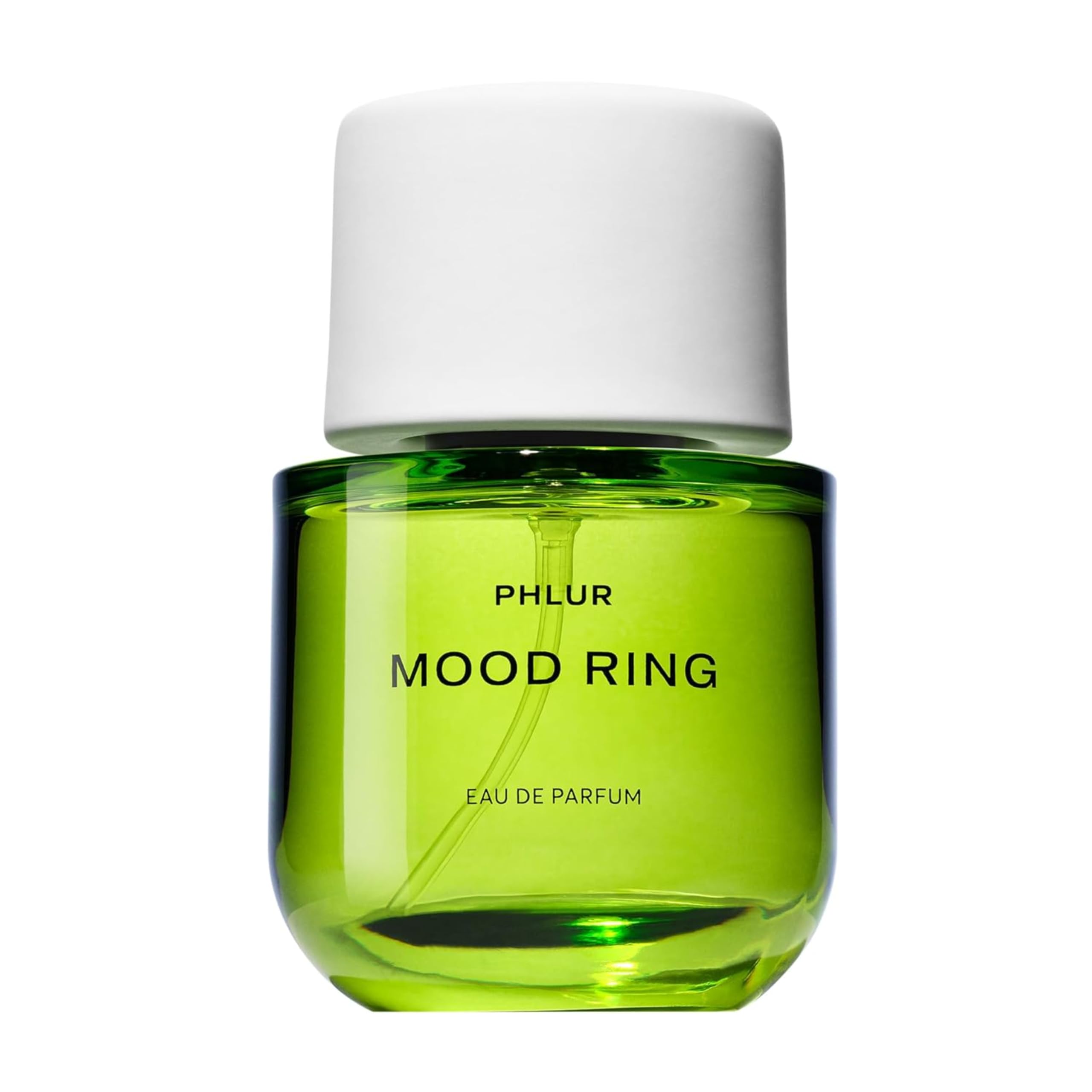 PHLUR Mood Ring bottle front view, ideal for daily mood-boosting fragrance wear.