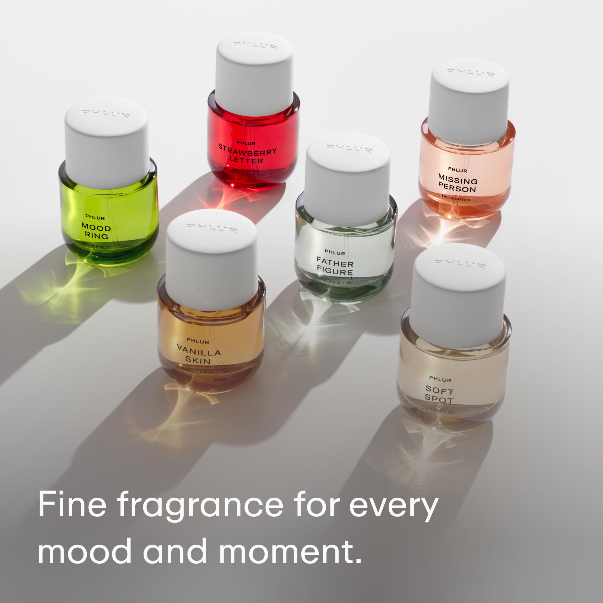 PHLUR Mood Ring heart notes image with orange blossom and jasmine for a bright mood lift.