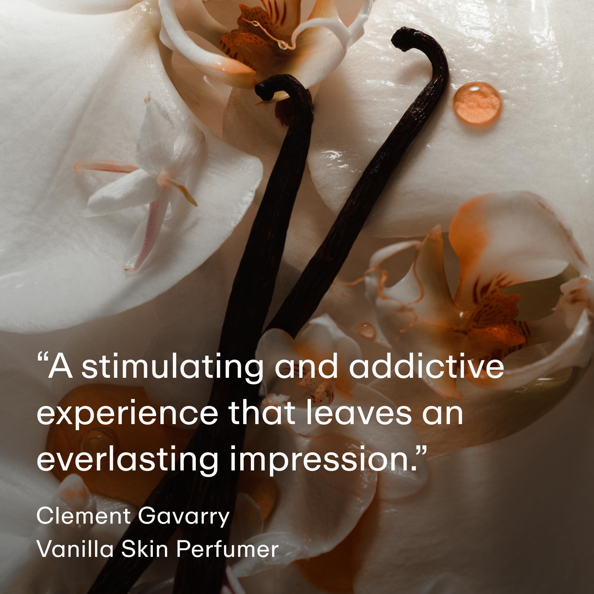 PHLUR Vanilla Skin base notes vanilla and sandalwood linger