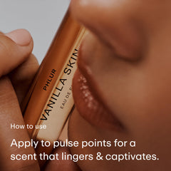 PHLUR Vanilla Skin outer box design signals luxe gift-ready presentation.