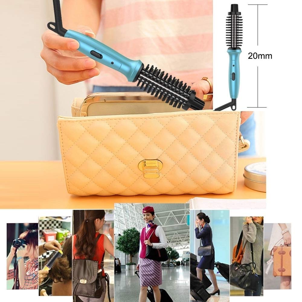 PHOEBE Mini Curling Iron cool tip safety aids easy handling.