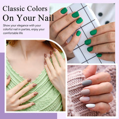 Phoenixy base gel provides a smooth foundation for even color.