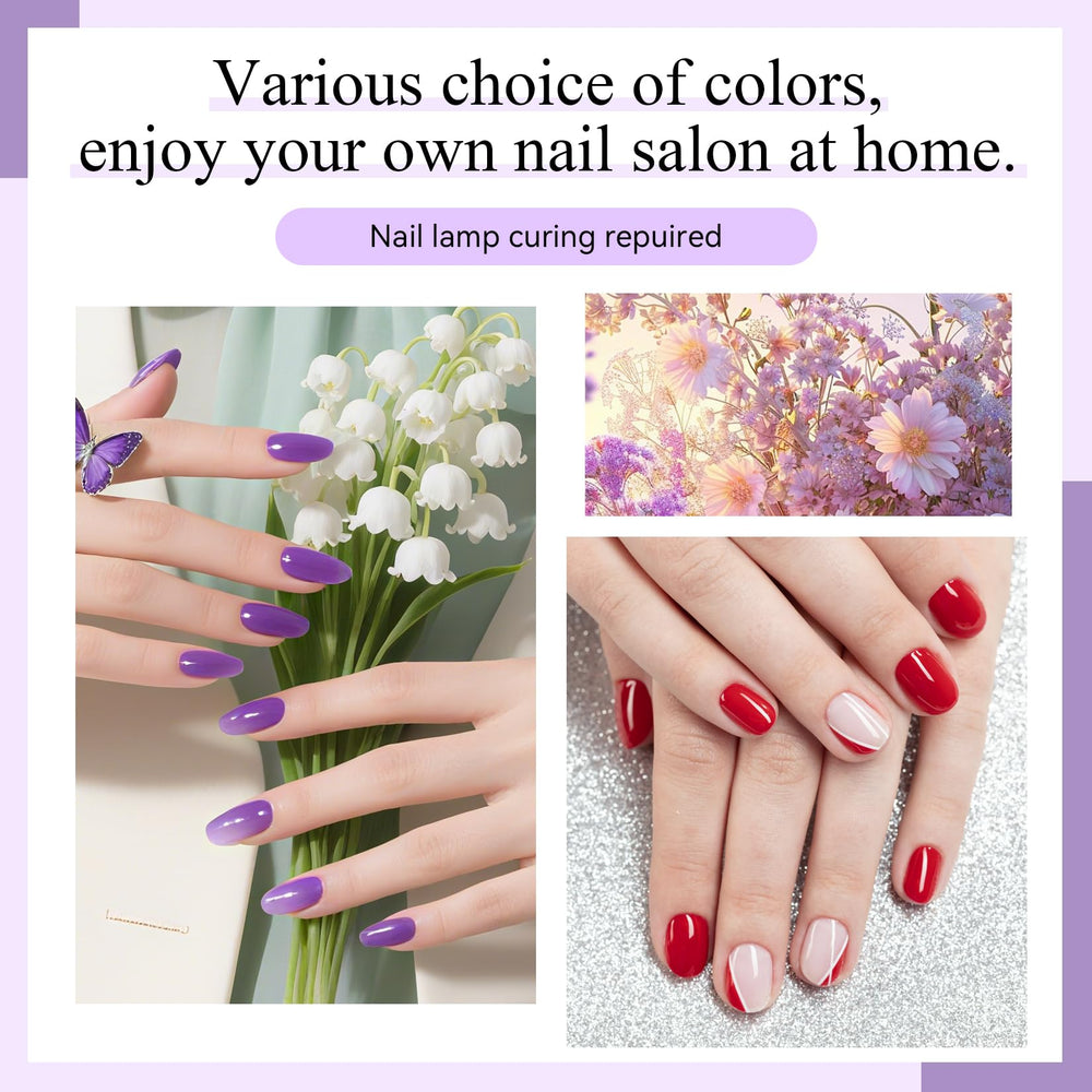 Phoenixy glossy top coat delivers durable shine for day-to-night looks.