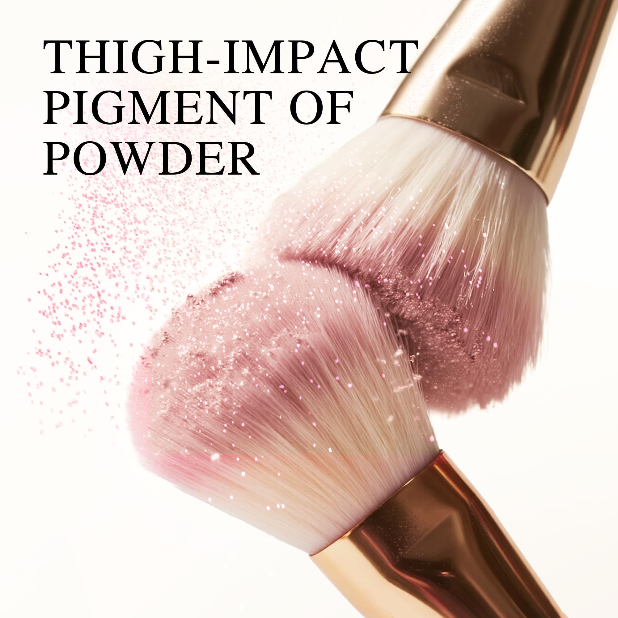 PHOFAY Luminous Blush dry-application-swatch shows sheer everyday color.