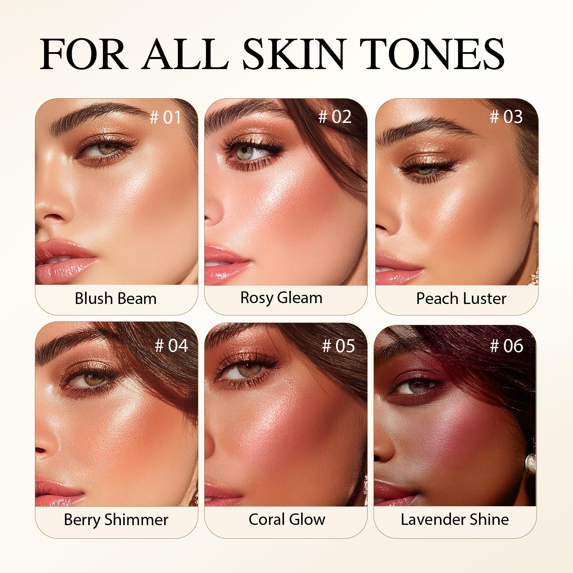 PHOFAY Luminous Blush oil-control texture extends makeup wear.
