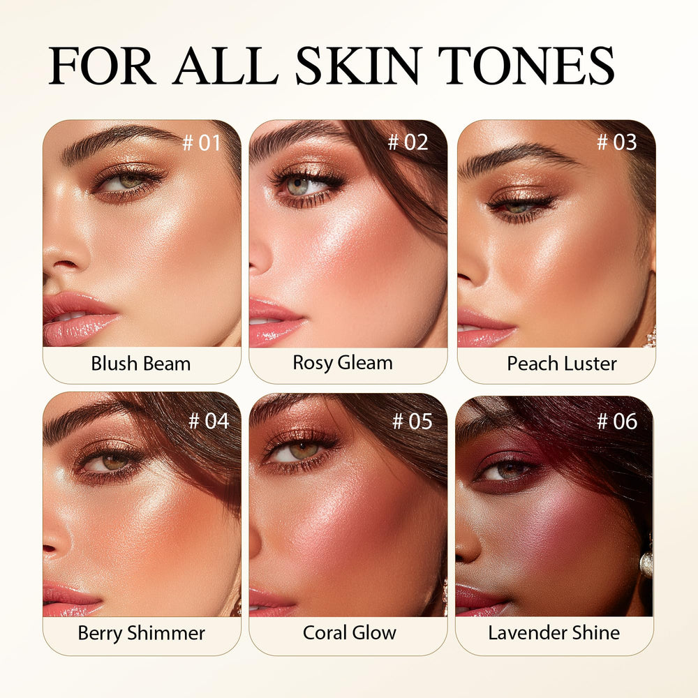 PHOFAY Luminous Blush packaging-bright-label signals premium, easy-to-store powder.